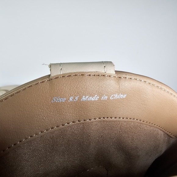 Dolce Vita Boots Women's 9.5 Suzy Fashion Western Cream White 2 Tone Cowgirl - Picture 10 of 12